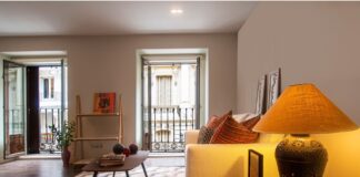 Mieszkanie w ciepłych kolorach