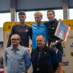 Lekkoatleta Filip Ostrowski podczas zawodów