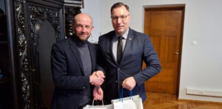 Wizyta burmistrza Sztumu