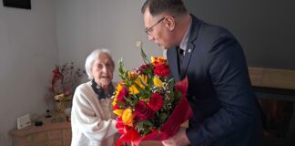 Z wizytą u 102-letniej członkini Związku Kombatantów RP.