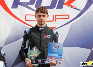 Kwidzynianin Colin Ważny triumfuje w ROK CUP Poland! Coli Ważny triumfuje w pierwszej rundzie ROK CUP Poland