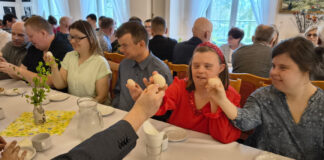 Spotkanie Wielkanocne w Warsztatach Terapii Zajęciowej w Górkach