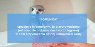 Komunikat dotyczący jakości wody