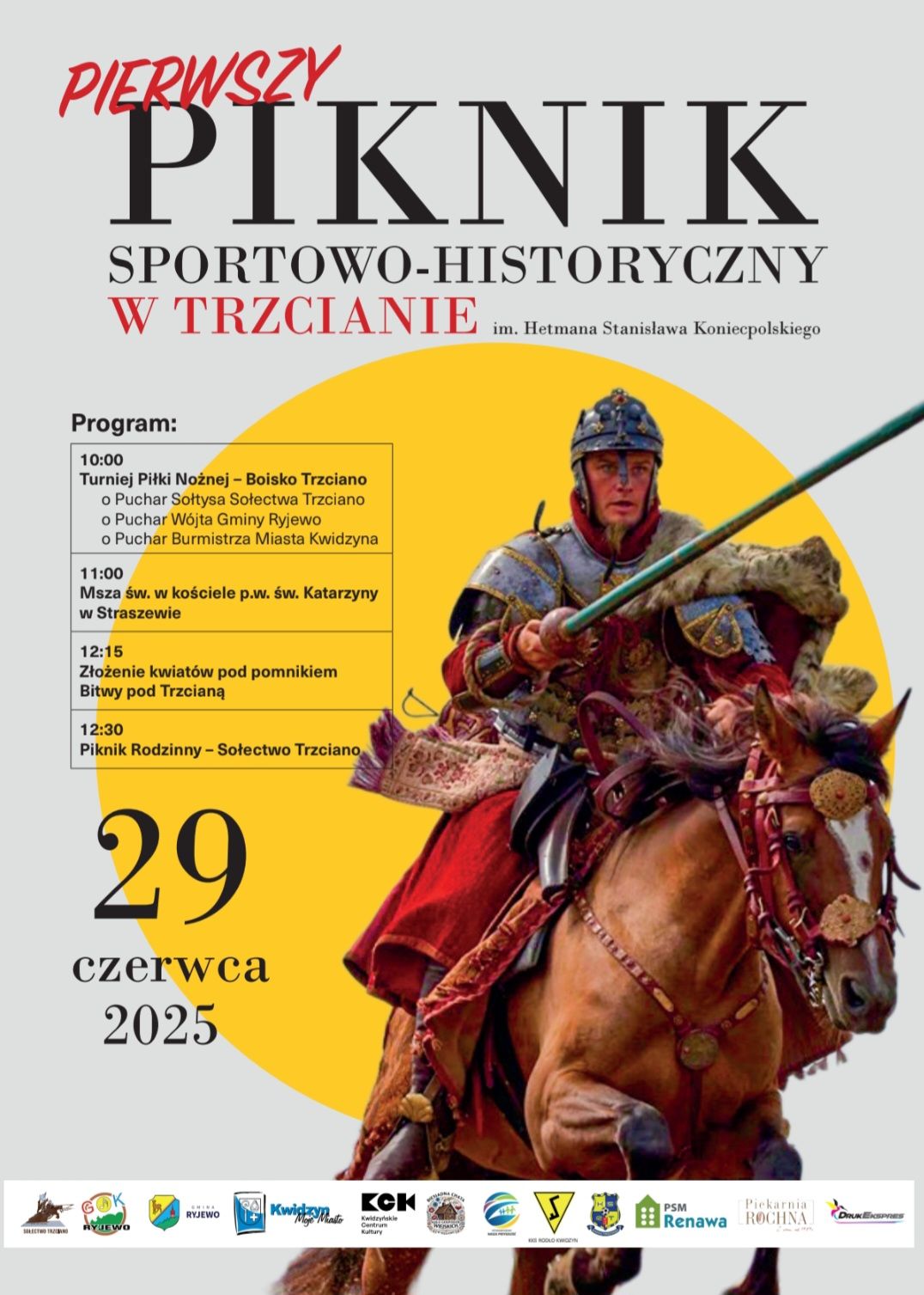 Piknik sportowo-historyczny w Trzcianie