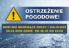 OSTRZEŻENIE POGODOWE – MARZNĄCE OPADY!