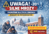 Silne mrozy – apel do mieszkańców Kwidzyna o zachowanie ostrożności!