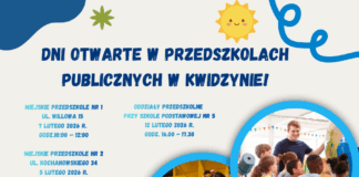 Dni Otwarte w przedszkolach publicznych w Kwidzynie!