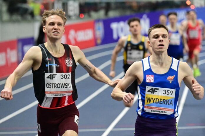 Ostrowski i Wyderka 800 m f. Tytus Żmijewski PAP