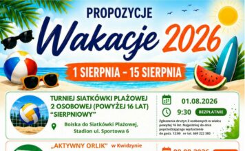 Sierpień pełen sportowych atrakcji z KCSiR