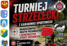 Powiatowy Turniej Strzelecki Ochotniczych Straży Pożarnych i Młodzieżowych Drużyn Pożarniczych.