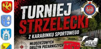 Powiatowy Turniej Strzelecki Ochotniczych Straży Pożarnych i Młodzieżowych Drużyn Pożarniczych.