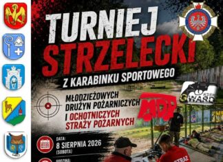 Powiatowy Turniej Strzelecki Ochotniczych Straży Pożarnych i Młodzieżowych Drużyn Pożarniczych.