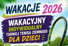 Wakacyjny Indywidualny Turniej Tenisa Ziemnego dla dzieci