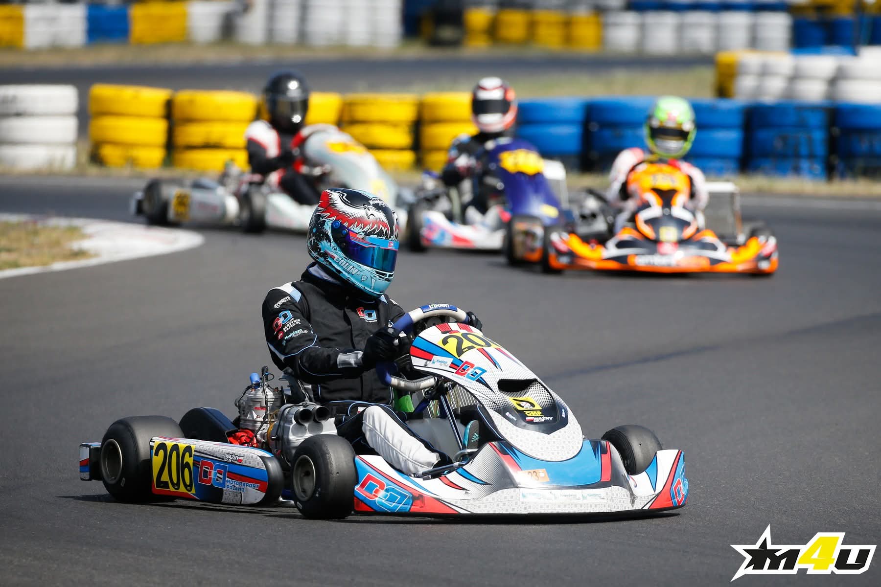 Colin Ważny z Kwidzyna nadal walczy o tytuł mistrza Polski w kartingu