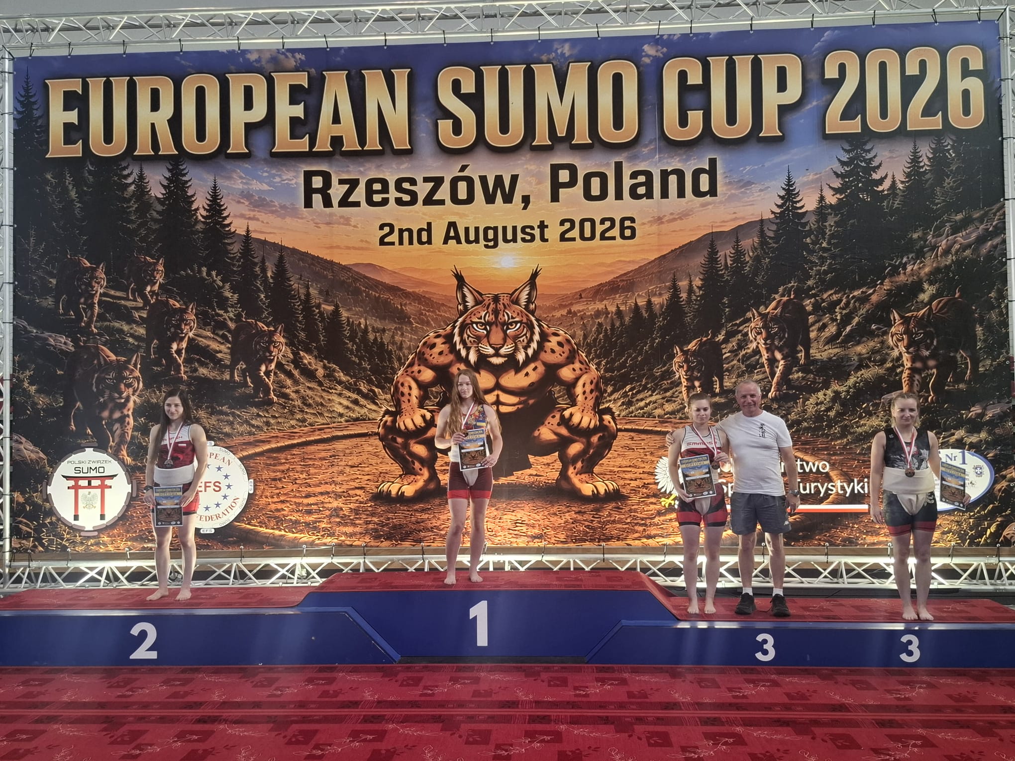 Klaudia Kaczor z brązem Pucharu Europy w sumo