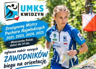 Biegaj z mapą, odkrywaj świat! UMKS Kwidzyn zaprasza na trening!